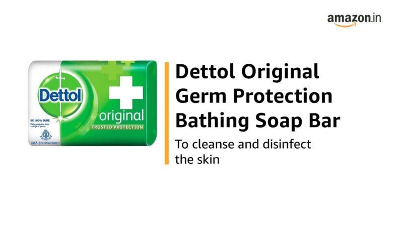 Buy Dettol Original Germ Protection Bathing Soap Bar,